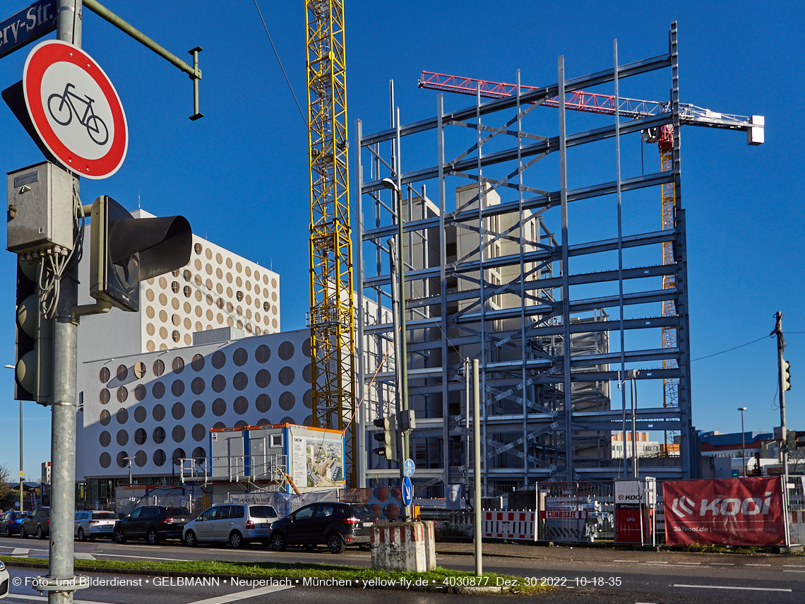 30.12.2022 - Baustelle R.EVO in Neuperlach-Süd